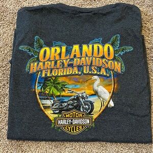 Harley-Davidson Orlando Florida Graphic Tee - Dark Gray